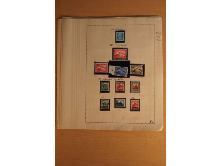  1872/1932, ungebrauchte und gestempelte Sammlung mit vielen besseren Werten dabei Mi.-Nr. 24 und 28 gestempelt, je mit Fotoa