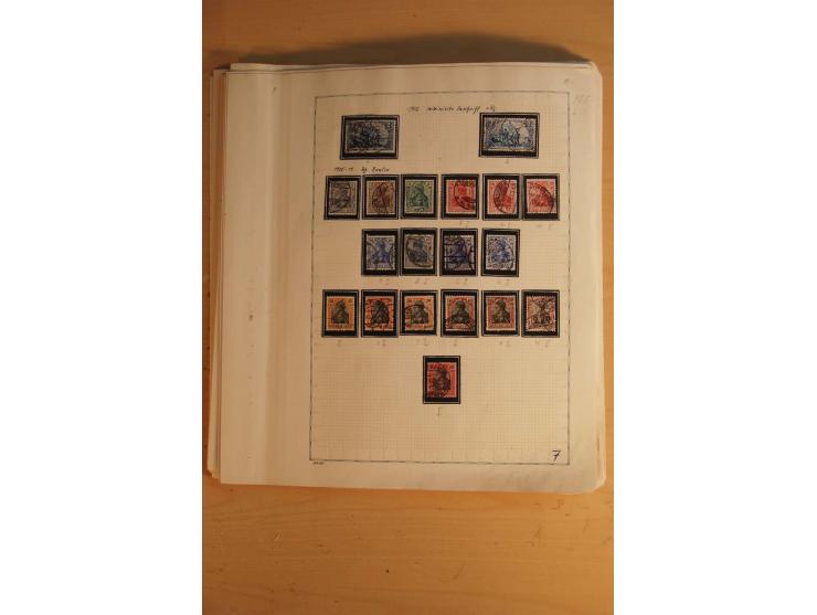  1872/1932, ungebrauchte und gestempelte Sammlung mit vielen besseren Werten dabei Mi.-Nr. 24 und 28 gestempelt, je mit Fotoa