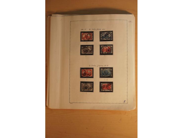  1872/1932, ungebrauchte und gestempelte Sammlung mit vielen besseren Werten dabei Mi.-Nr. 24 und 28 gestempelt, je mit Fotoa