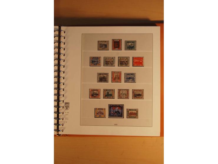 1872/1945, ungebrauchte, postfrische und gestempelte Sammlung mit vielen besseren Werten, dazu Kolonien und Auslandspostämter