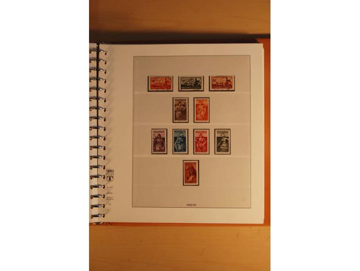 1872/1945, ungebrauchte, postfrische und gestempelte Sammlung mit vielen besseren Werten, dazu Kolonien und Auslandspostämter
