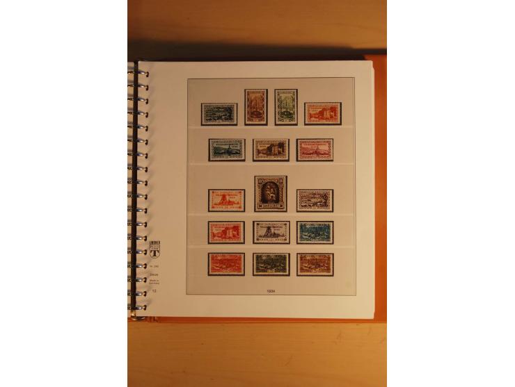 1872/1945, ungebrauchte, postfrische und gestempelte Sammlung mit vielen besseren Werten, dazu Kolonien und Auslandspostämter