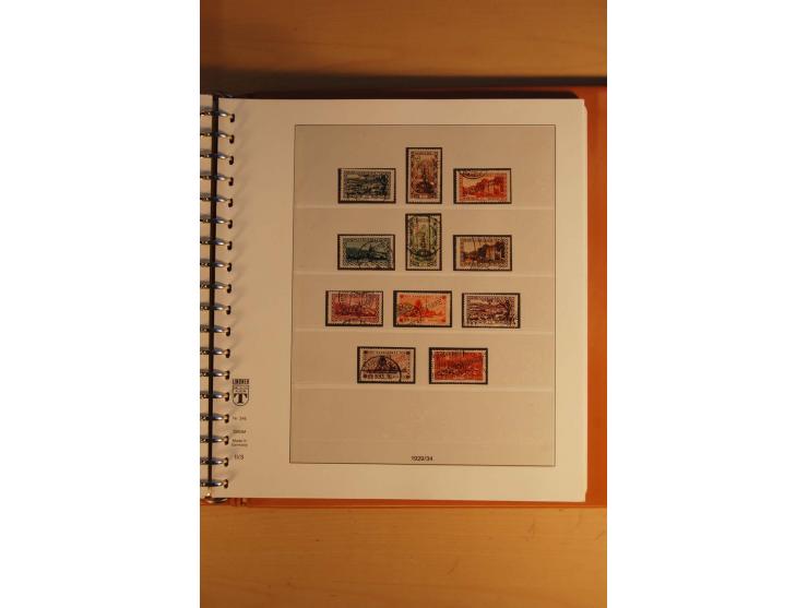1872/1945, ungebrauchte, postfrische und gestempelte Sammlung mit vielen besseren Werten, dazu Kolonien und Auslandspostämter