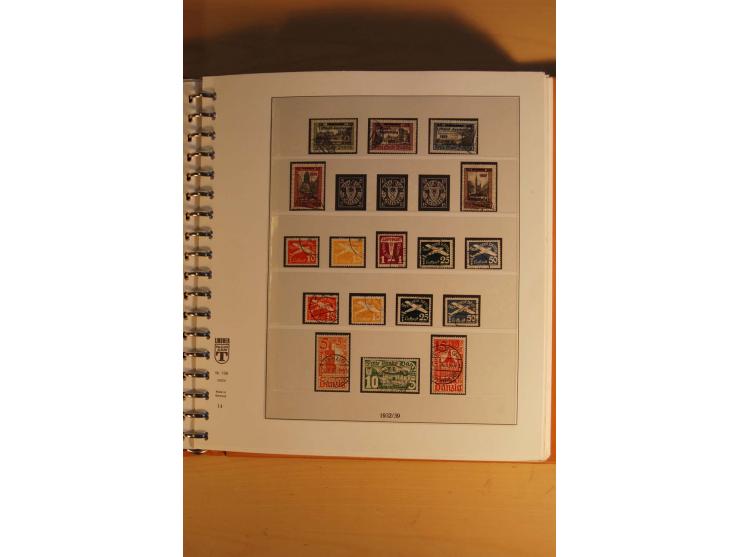 1872/1945, ungebrauchte, postfrische und gestempelte Sammlung mit vielen besseren Werten, dazu Kolonien und Auslandspostämter