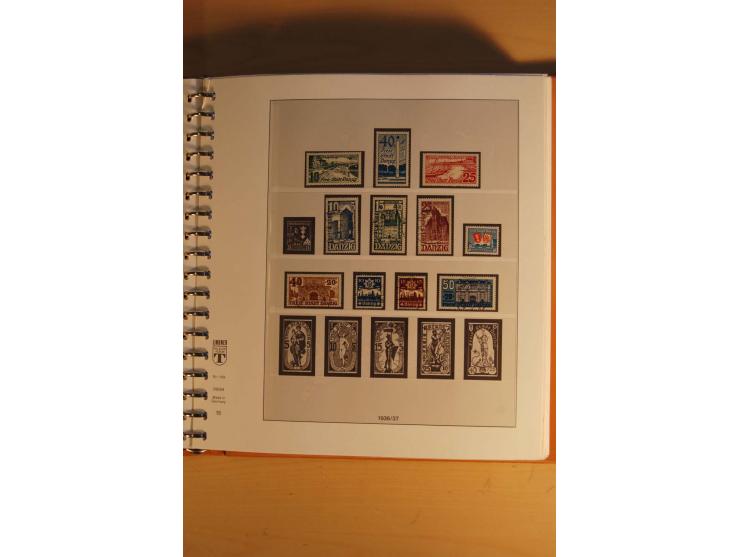 1872/1945, ungebrauchte, postfrische und gestempelte Sammlung mit vielen besseren Werten, dazu Kolonien und Auslandspostämter