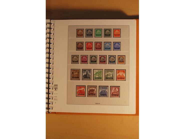 1872/1945, ungebrauchte, postfrische und gestempelte Sammlung mit vielen besseren Werten, dazu Kolonien und Auslandspostämter