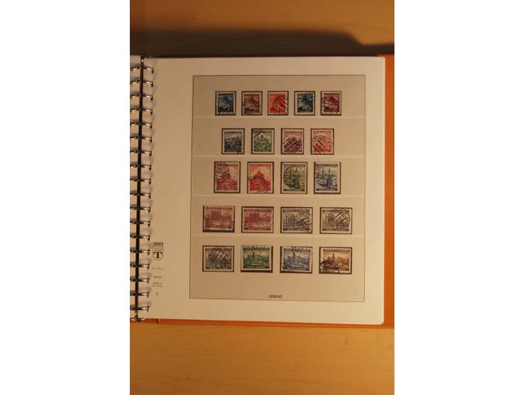 1872/1945, ungebrauchte, postfrische und gestempelte Sammlung mit vielen besseren Werten, dazu Kolonien und Auslandspostämter
