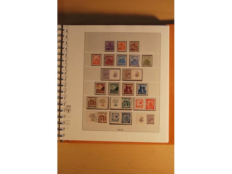 1872/1945, ungebrauchte, postfrische und gestempelte Sammlung mit vielen besseren Werten, dazu Kolonien und Auslandspostämter