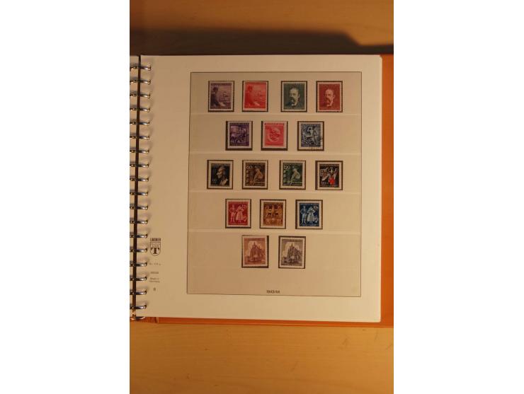 1872/1945, ungebrauchte, postfrische und gestempelte Sammlung mit vielen besseren Werten, dazu Kolonien und Auslandspostämter