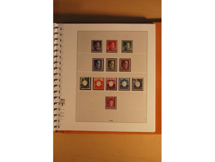 1872/1945, ungebrauchte, postfrische und gestempelte Sammlung mit vielen besseren Werten, dazu Kolonien und Auslandspostämter