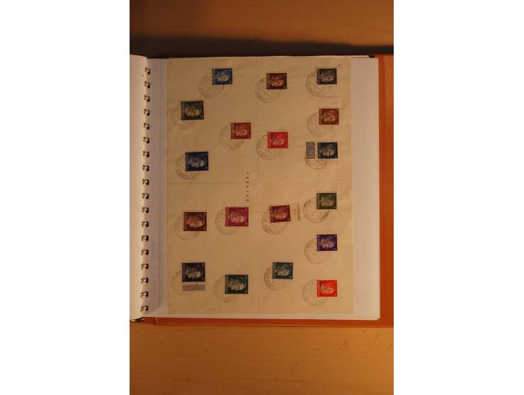 1872/1945, ungebrauchte, postfrische und gestempelte Sammlung mit vielen besseren Werten, dazu Kolonien und Auslandspostämter