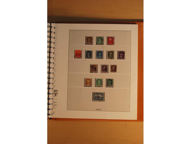 1872/1945, ungebrauchte, postfrische und gestempelte Sammlung mit vielen besseren Werten, dazu Kolonien und Auslandspostämter