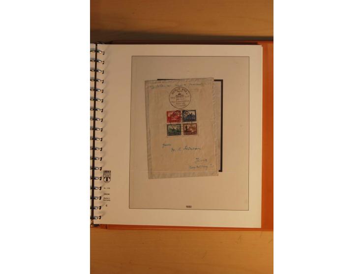 1872/1945, ungebrauchte, postfrische und gestempelte Sammlung mit vielen besseren Werten, dazu Kolonien und Auslandspostämter