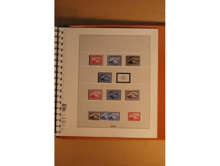 1872/1945, ungebrauchte, postfrische und gestempelte Sammlung mit vielen besseren Werten, dazu Kolonien und Auslandspostämter