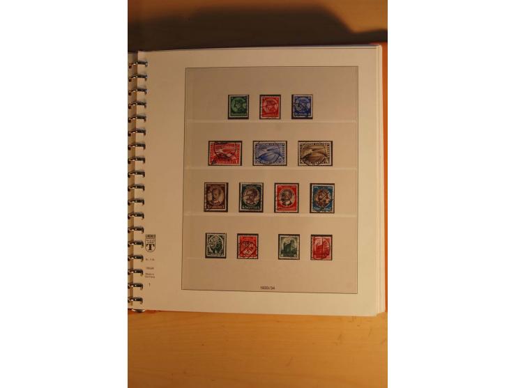 1872/1945, ungebrauchte, postfrische und gestempelte Sammlung mit vielen besseren Werten, dazu Kolonien und Auslandspostämter