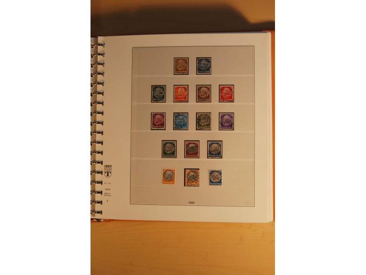 1872/1945, ungebrauchte, postfrische und gestempelte Sammlung mit vielen besseren Werten, dazu Kolonien und Auslandspostämter