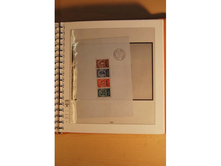 1872/1945, ungebrauchte, postfrische und gestempelte Sammlung mit vielen besseren Werten, dazu Kolonien und Auslandspostämter