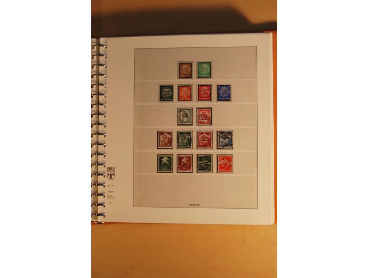 1872/1945, ungebrauchte, postfrische und gestempelte Sammlung mit vielen besseren Werten, dazu Kolonien und Auslandspostämter