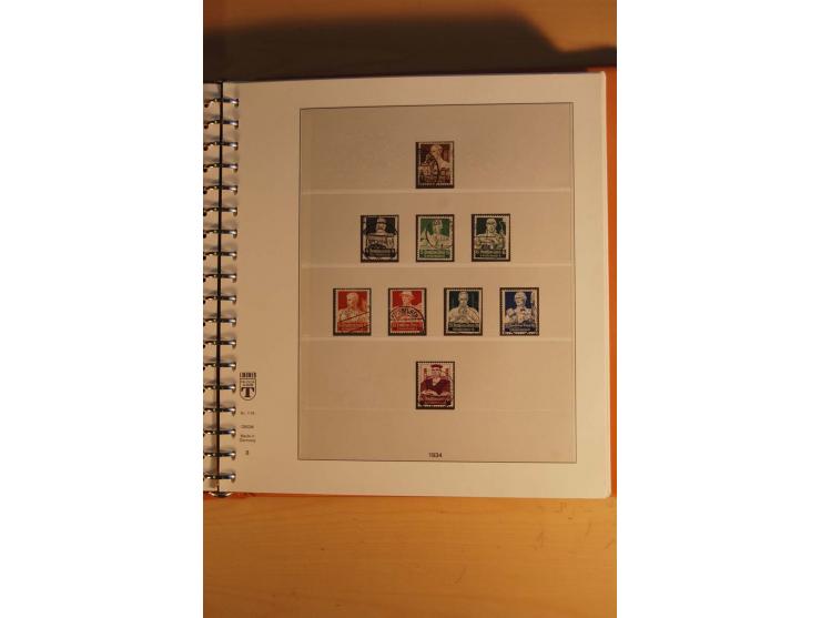 1872/1945, ungebrauchte, postfrische und gestempelte Sammlung mit vielen besseren Werten, dazu Kolonien und Auslandspostämter
