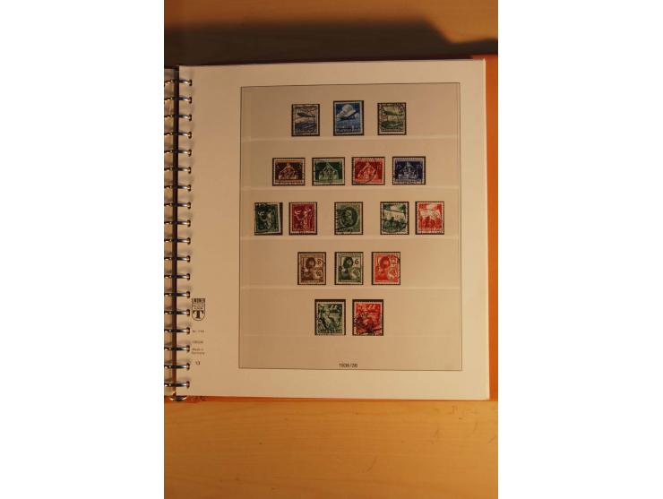 1872/1945, ungebrauchte, postfrische und gestempelte Sammlung mit vielen besseren Werten, dazu Kolonien und Auslandspostämter