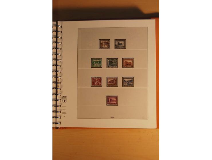 1872/1945, ungebrauchte, postfrische und gestempelte Sammlung mit vielen besseren Werten, dazu Kolonien und Auslandspostämter