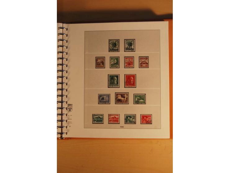 1872/1945, ungebrauchte, postfrische und gestempelte Sammlung mit vielen besseren Werten, dazu Kolonien und Auslandspostämter
