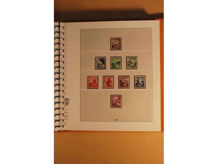 1872/1945, ungebrauchte, postfrische und gestempelte Sammlung mit vielen besseren Werten, dazu Kolonien und Auslandspostämter