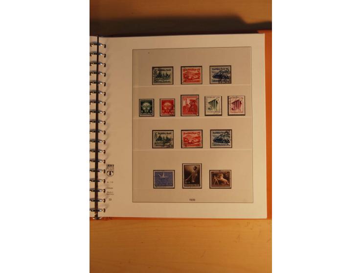 1872/1945, ungebrauchte, postfrische und gestempelte Sammlung mit vielen besseren Werten, dazu Kolonien und Auslandspostämter