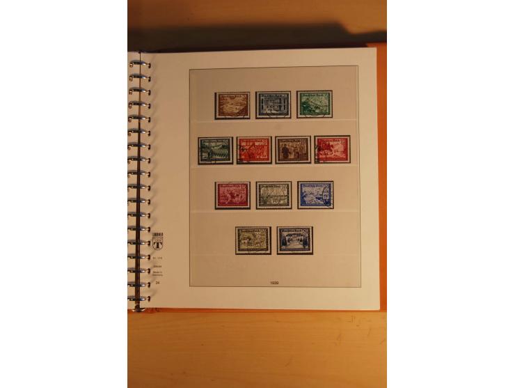 1872/1945, ungebrauchte, postfrische und gestempelte Sammlung mit vielen besseren Werten, dazu Kolonien und Auslandspostämter