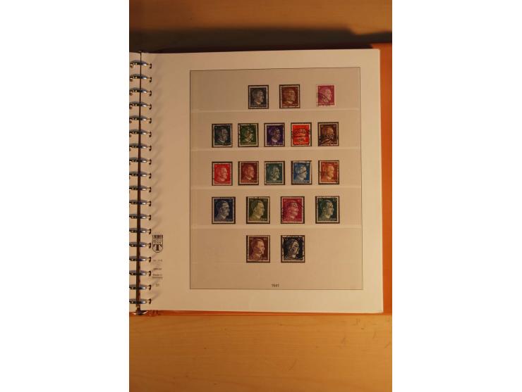 1872/1945, ungebrauchte, postfrische und gestempelte Sammlung mit vielen besseren Werten, dazu Kolonien und Auslandspostämter