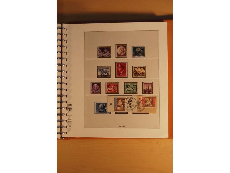 1872/1945, ungebrauchte, postfrische und gestempelte Sammlung mit vielen besseren Werten, dazu Kolonien und Auslandspostämter