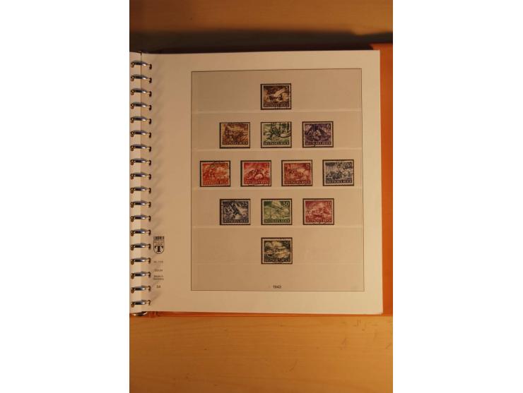 1872/1945, ungebrauchte, postfrische und gestempelte Sammlung mit vielen besseren Werten, dazu Kolonien und Auslandspostämter