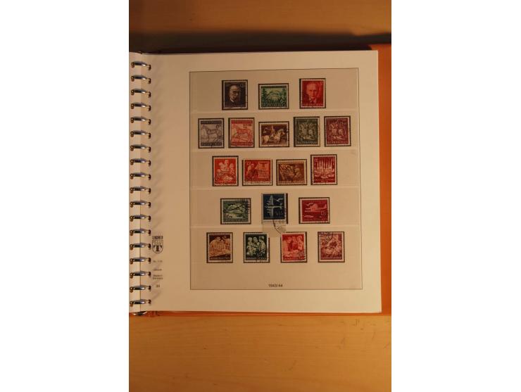 1872/1945, ungebrauchte, postfrische und gestempelte Sammlung mit vielen besseren Werten, dazu Kolonien und Auslandspostämter