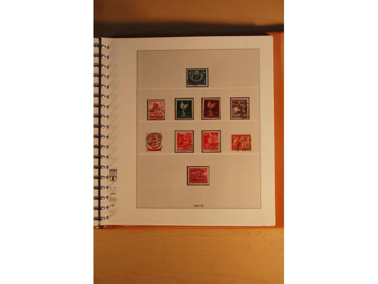 1872/1945, ungebrauchte, postfrische und gestempelte Sammlung mit vielen besseren Werten, dazu Kolonien und Auslandspostämter