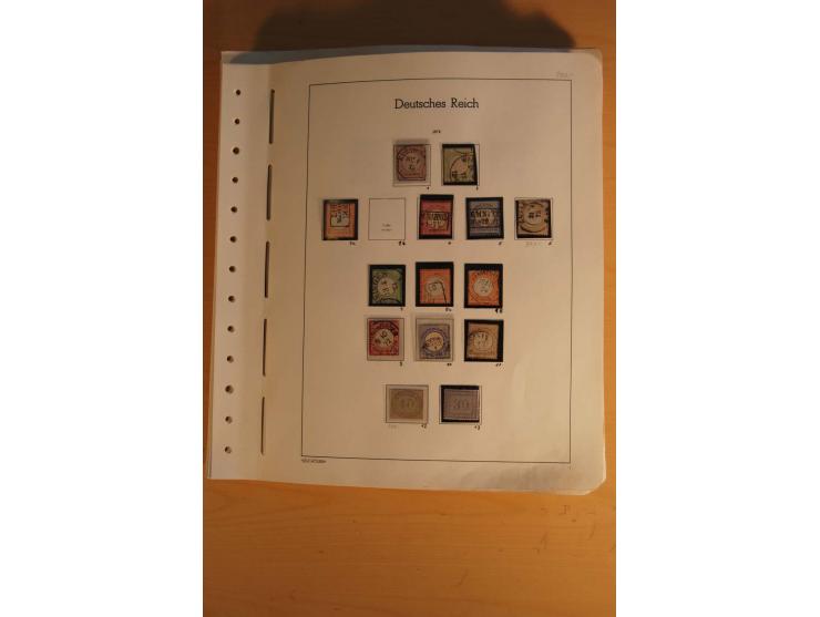 1872/1945, vorwiegend gestempelte Sammlung mit diversen besseren Werten dabei Mi..-Nr. 66, IV, 177-78, 181, 330B, 438-39 und 