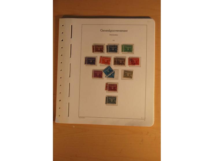 1872/1945, vorwiegend gestempelte Sammlung mit diversen besseren Werten dabei Mi..-Nr. 66, IV, 177-78, 181, 330B, 438-39 und 