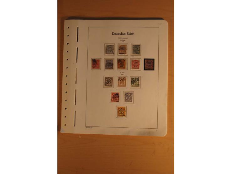 1872/1945, vorwiegend gestempelte Sammlung mit diversen besseren Werten dabei Mi..-Nr. 66, IV, 177-78, 181, 330B, 438-39 und 