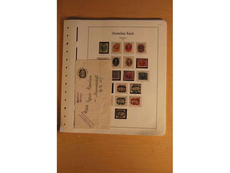 1872/1945, vorwiegend gestempelte Sammlung mit diversen besseren Werten dabei Mi..-Nr. 66, IV, 177-78, 181, 330B, 438-39 und 
