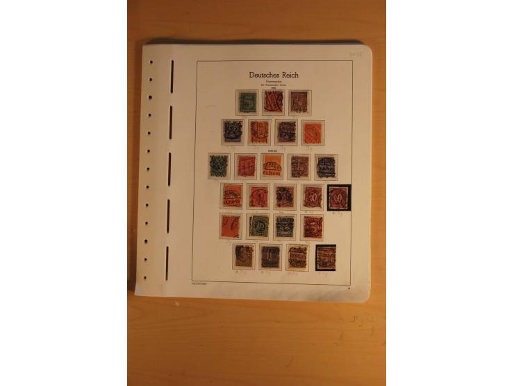 1872/1945, vorwiegend gestempelte Sammlung mit diversen besseren Werten dabei Mi..-Nr. 66, IV, 177-78, 181, 330B, 438-39 und 