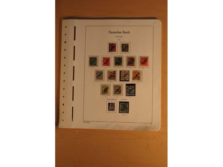 1872/1945, vorwiegend gestempelte Sammlung mit diversen besseren Werten dabei Mi..-Nr. 66, IV, 177-78, 181, 330B, 438-39 und 
