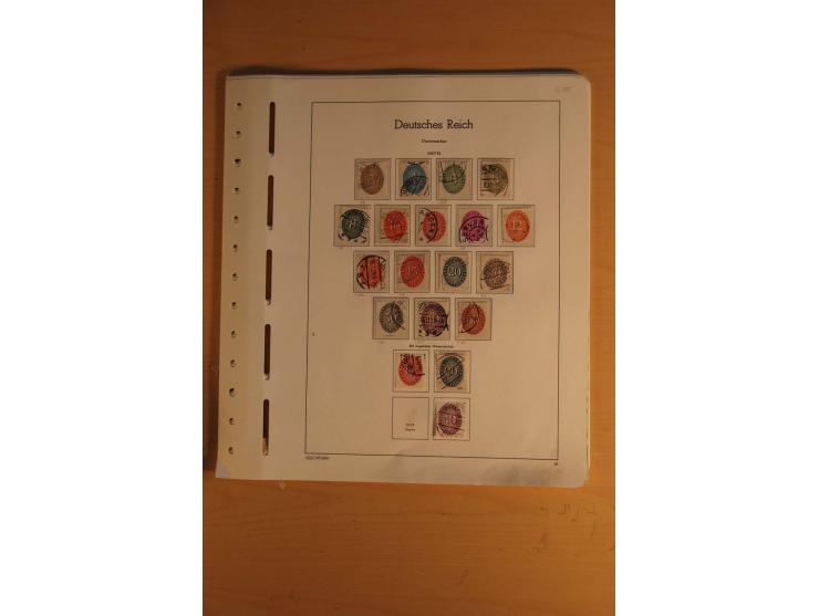 1872/1945, vorwiegend gestempelte Sammlung mit diversen besseren Werten dabei Mi..-Nr. 66, IV, 177-78, 181, 330B, 438-39 und 