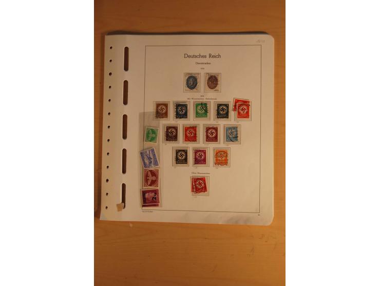 1872/1945, vorwiegend gestempelte Sammlung mit diversen besseren Werten dabei Mi..-Nr. 66, IV, 177-78, 181, 330B, 438-39 und 