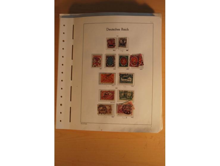 1872/1945, vorwiegend gestempelte Sammlung mit diversen besseren Werten dabei Mi..-Nr. 66, IV, 177-78, 181, 330B, 438-39 und 
