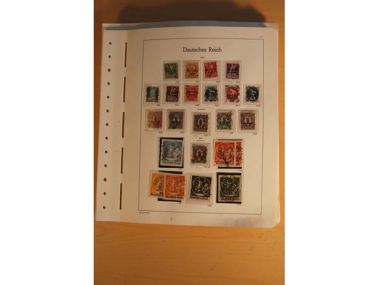 1872/1945, vorwiegend gestempelte Sammlung mit diversen besseren Werten dabei Mi..-Nr. 66, IV, 177-78, 181, 330B, 438-39 und 