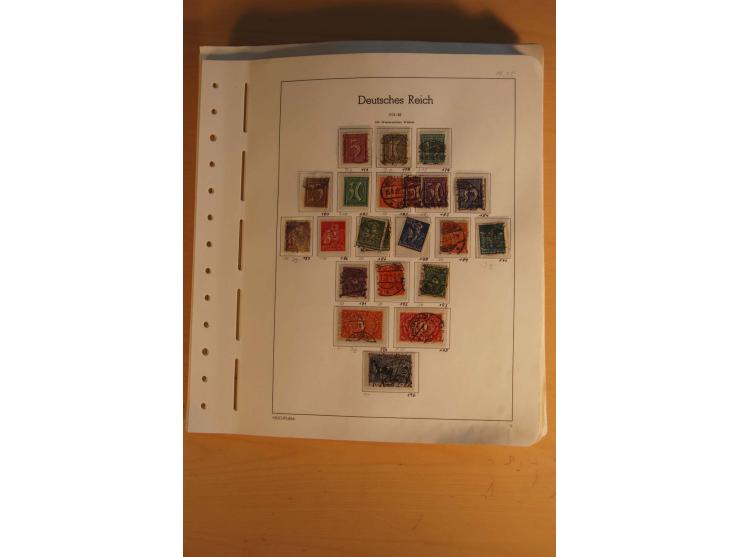 1872/1945, vorwiegend gestempelte Sammlung mit diversen besseren Werten dabei Mi..-Nr. 66, IV, 177-78, 181, 330B, 438-39 und 