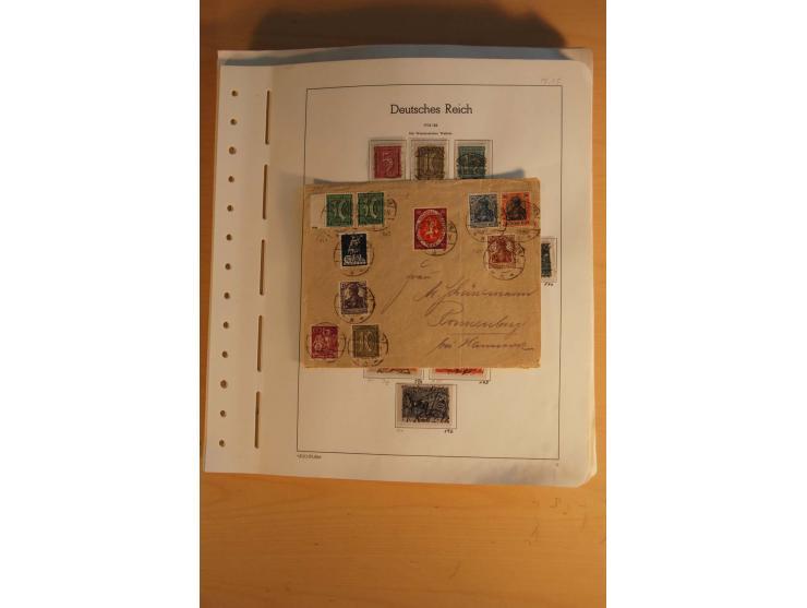 1872/1945, vorwiegend gestempelte Sammlung mit diversen besseren Werten dabei Mi..-Nr. 66, IV, 177-78, 181, 330B, 438-39 und 