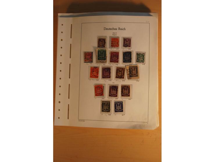 1872/1945, vorwiegend gestempelte Sammlung mit diversen besseren Werten dabei Mi..-Nr. 66, IV, 177-78, 181, 330B, 438-39 und 
