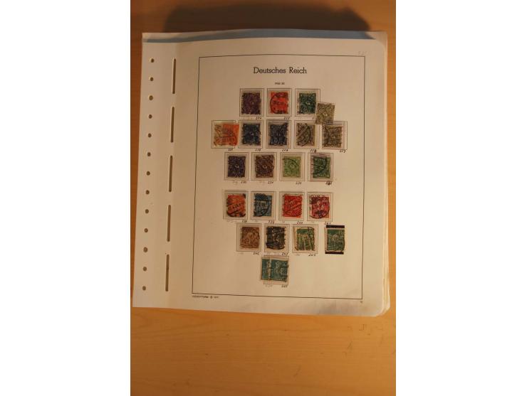 1872/1945, vorwiegend gestempelte Sammlung mit diversen besseren Werten dabei Mi..-Nr. 66, IV, 177-78, 181, 330B, 438-39 und 