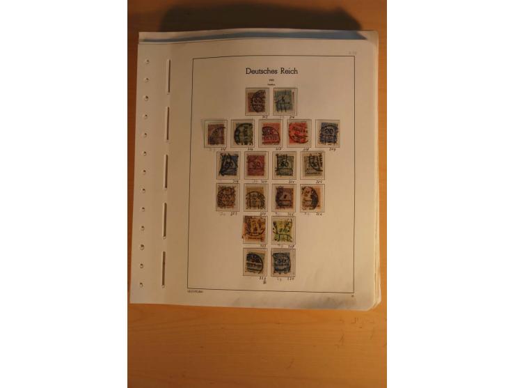 1872/1945, vorwiegend gestempelte Sammlung mit diversen besseren Werten dabei Mi..-Nr. 66, IV, 177-78, 181, 330B, 438-39 und 