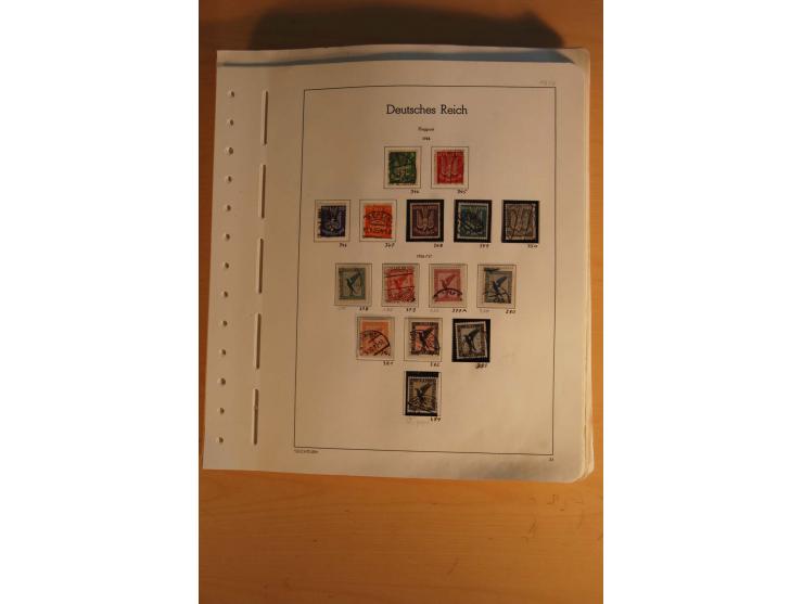 1872/1945, vorwiegend gestempelte Sammlung mit diversen besseren Werten dabei Mi..-Nr. 66, IV, 177-78, 181, 330B, 438-39 und 